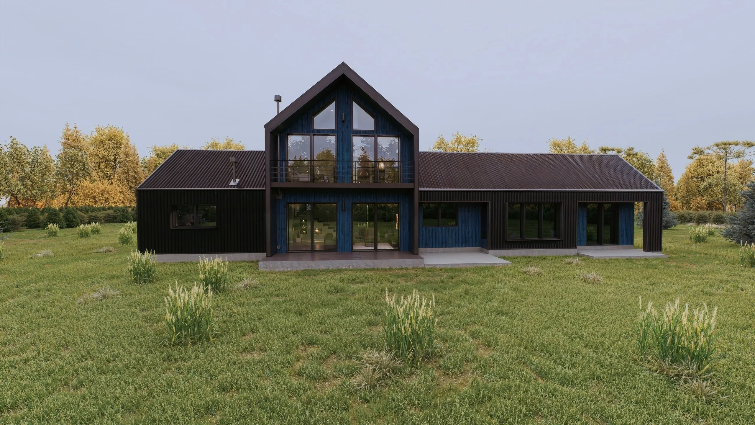 TIND-01 — fachada Azul, vista 1