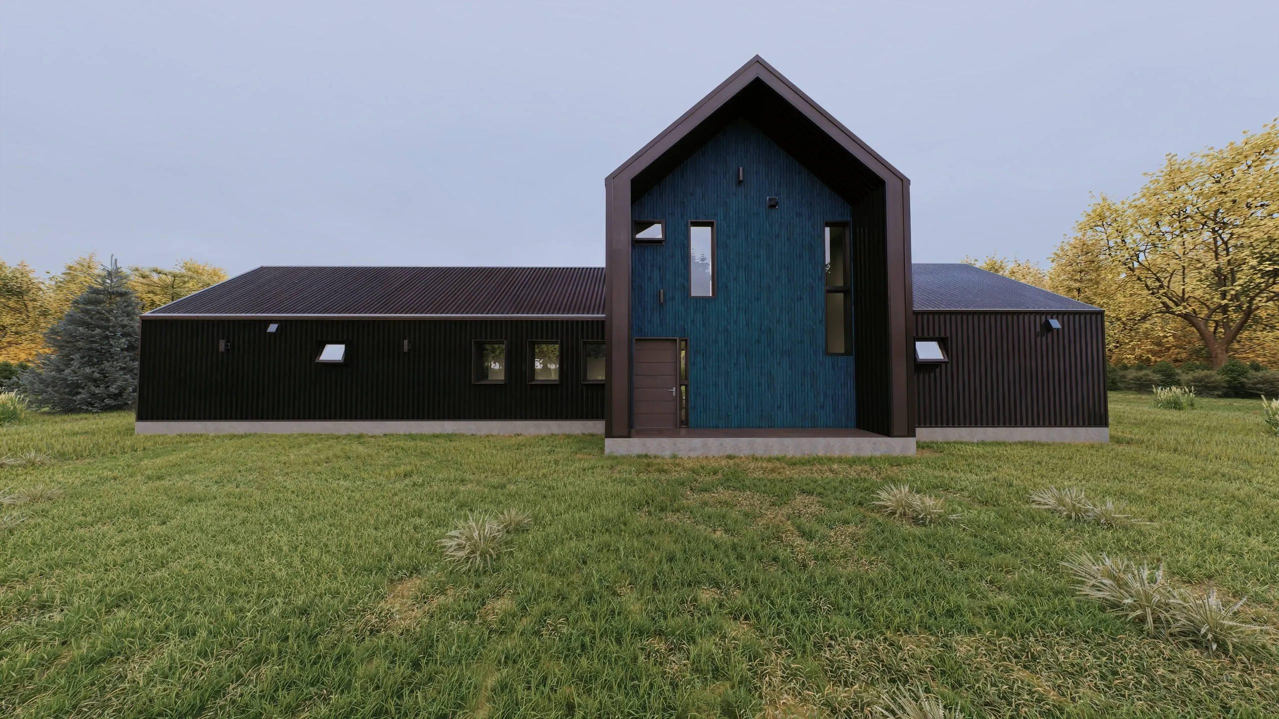 TIND-01 — fachada Azul, vista 2