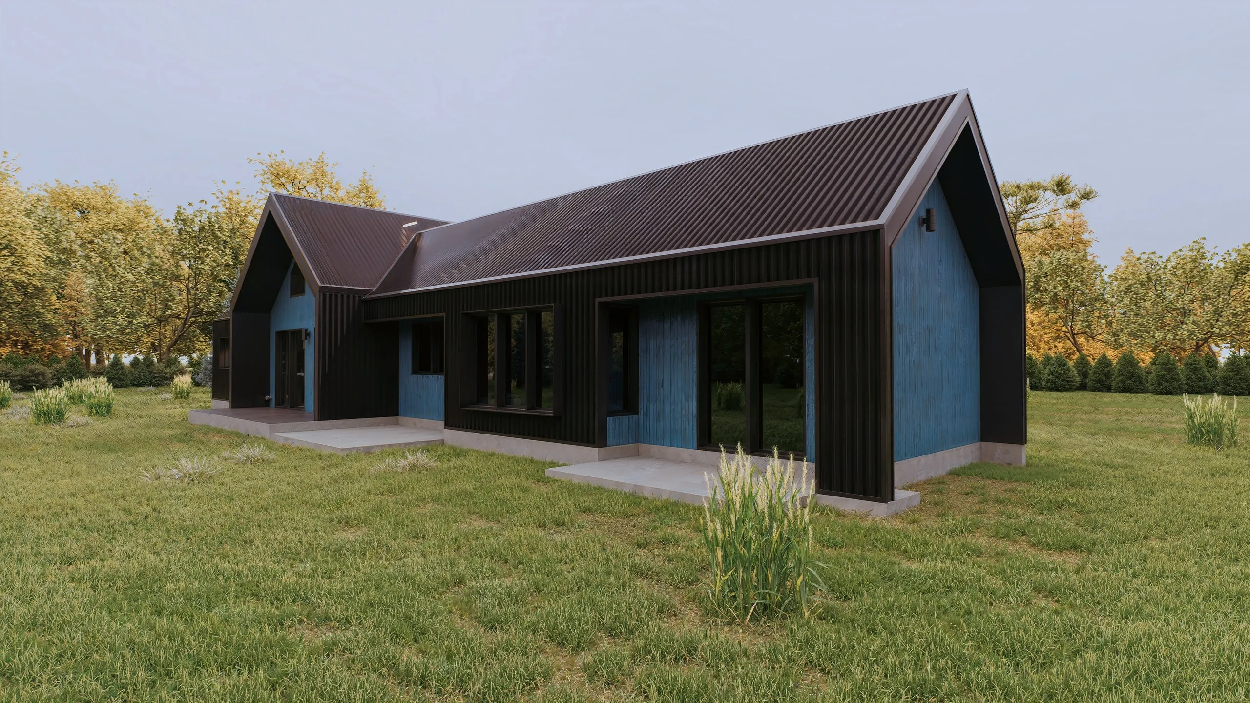 TIND-02 — fachada Azul, vista 4