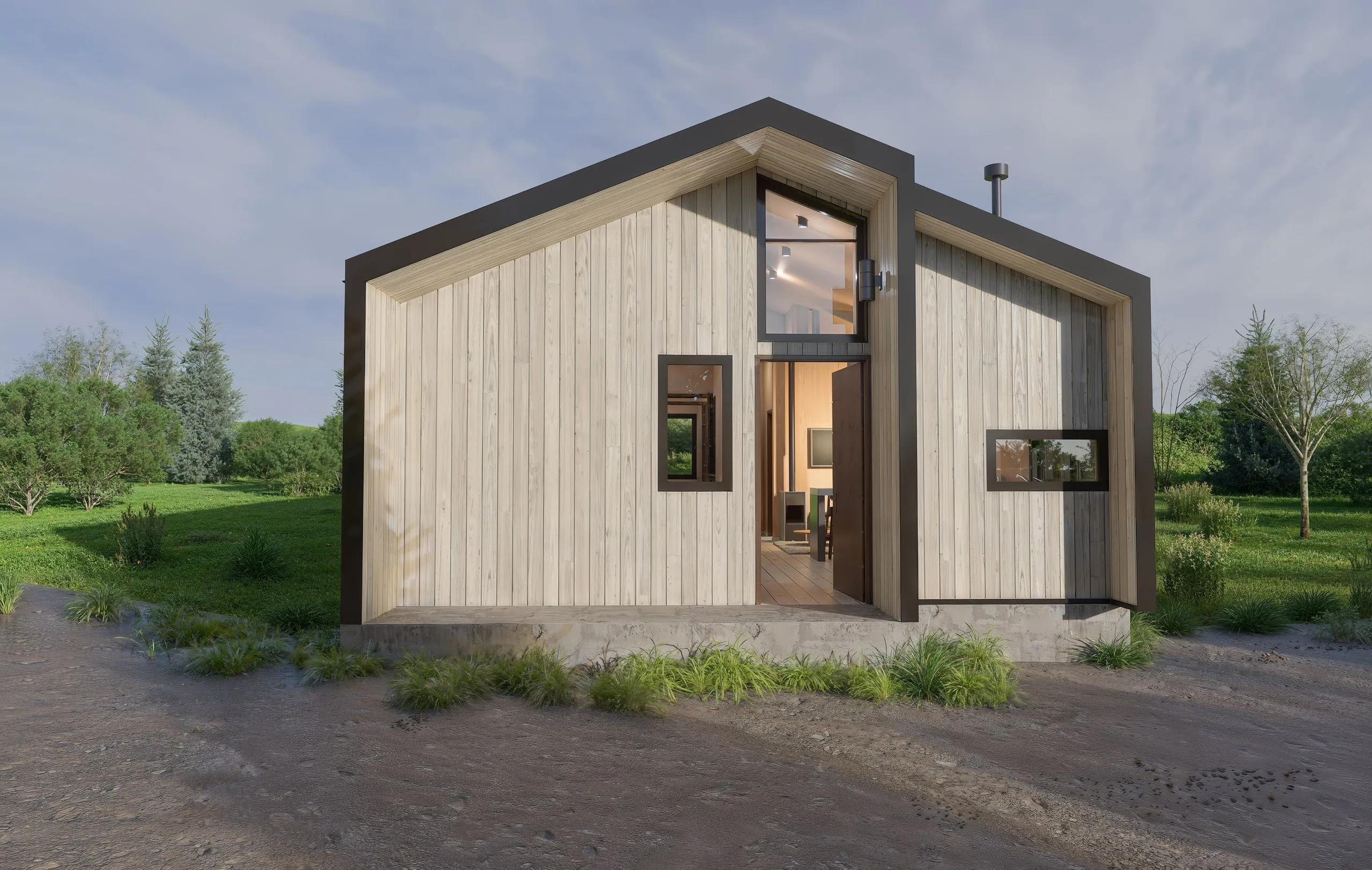 LITEN-01 — fachada Blanco, vista 1