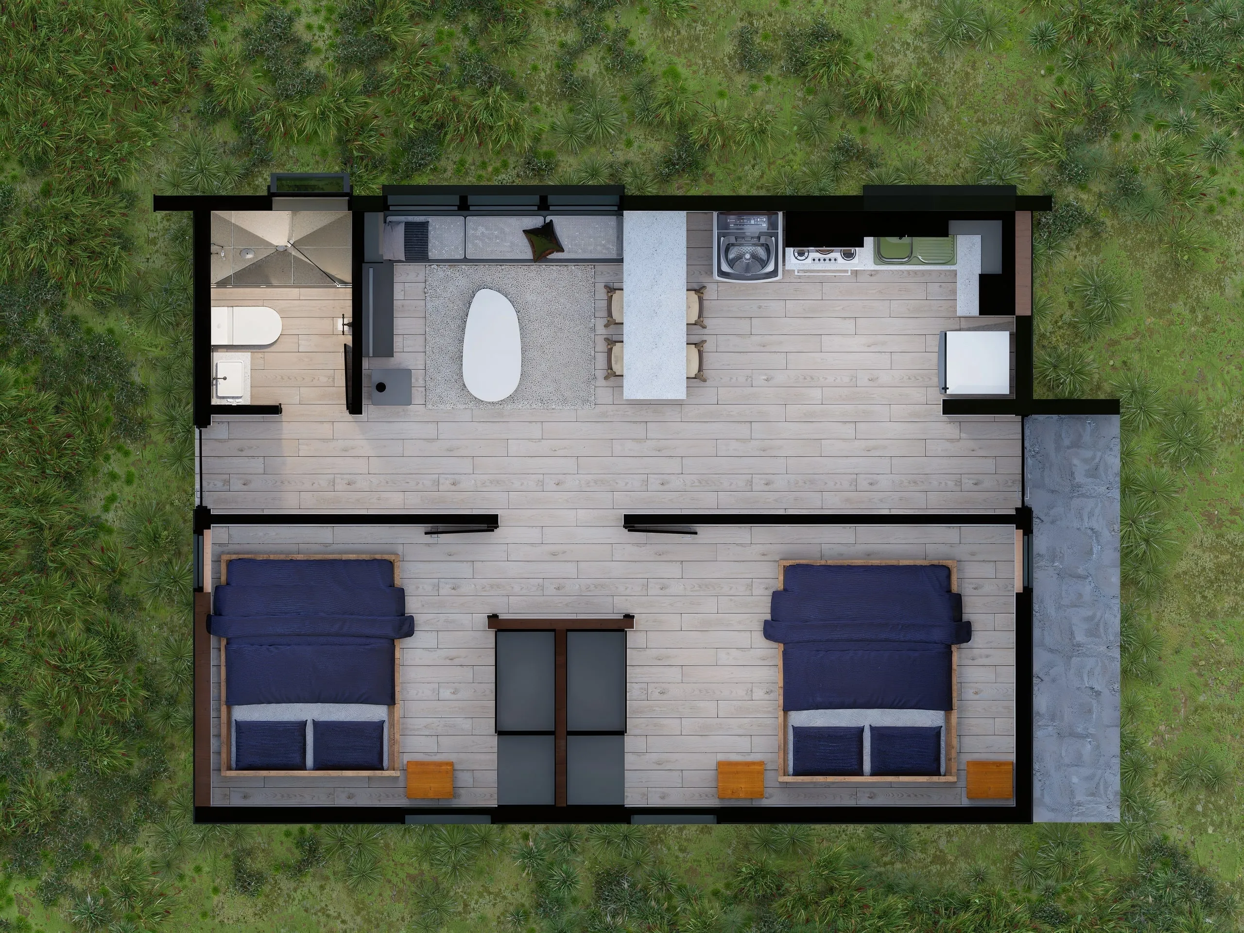 LITEN-01 — Planta de arquitectura
