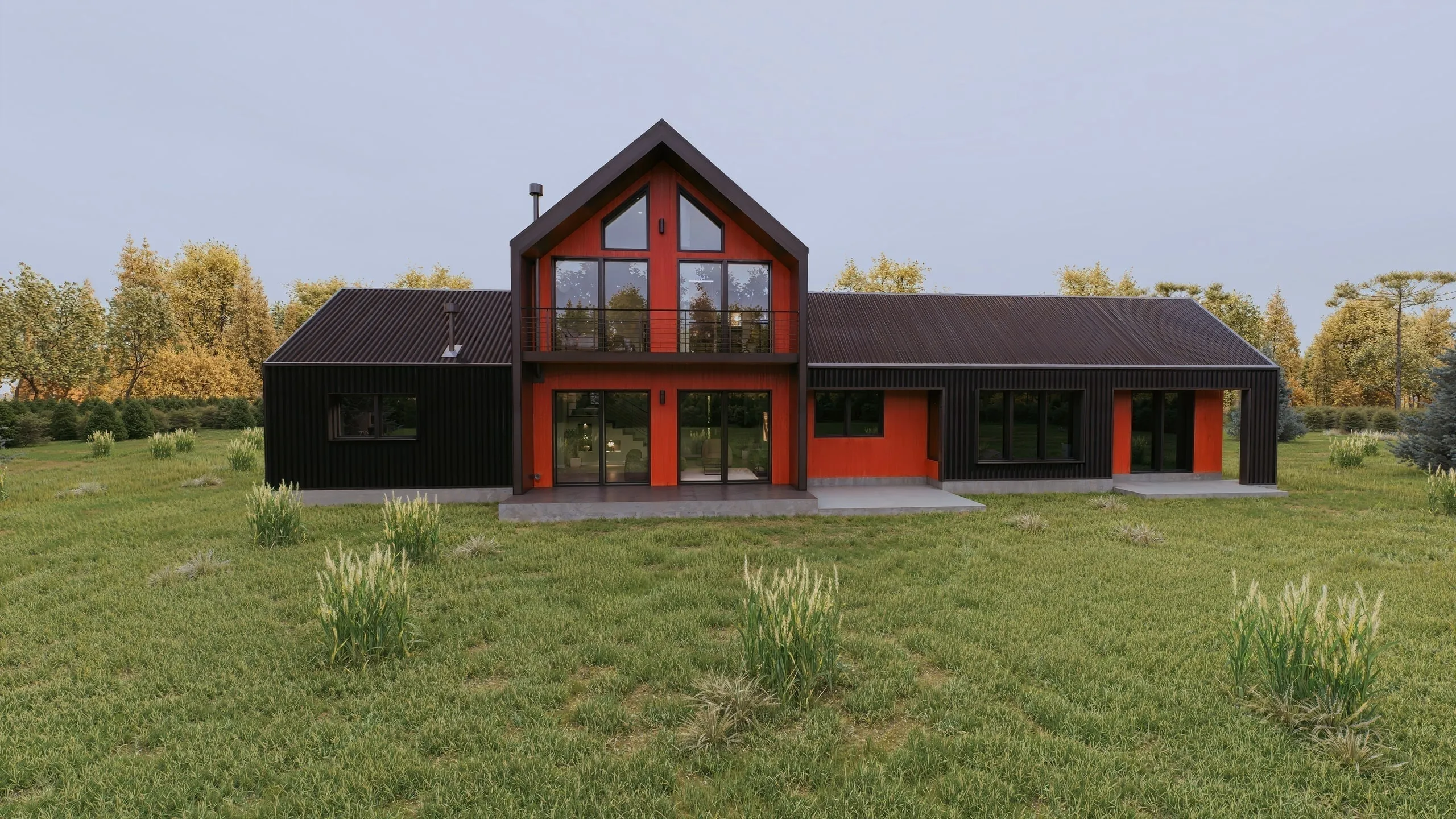 TIND-01 — fachada Rojo, vista 1
