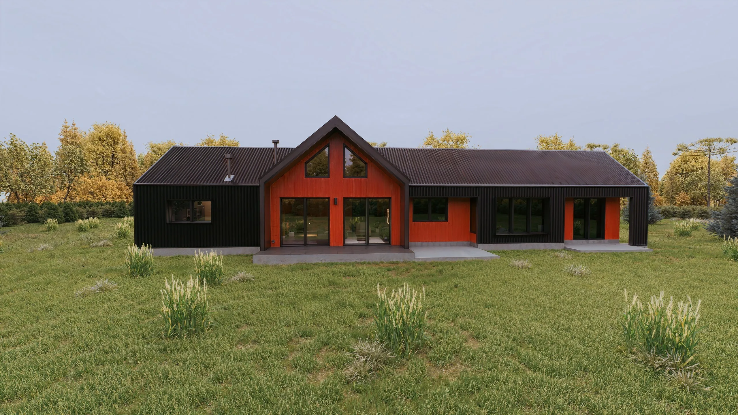 TIND-02 — fachada Rojo, vista 1