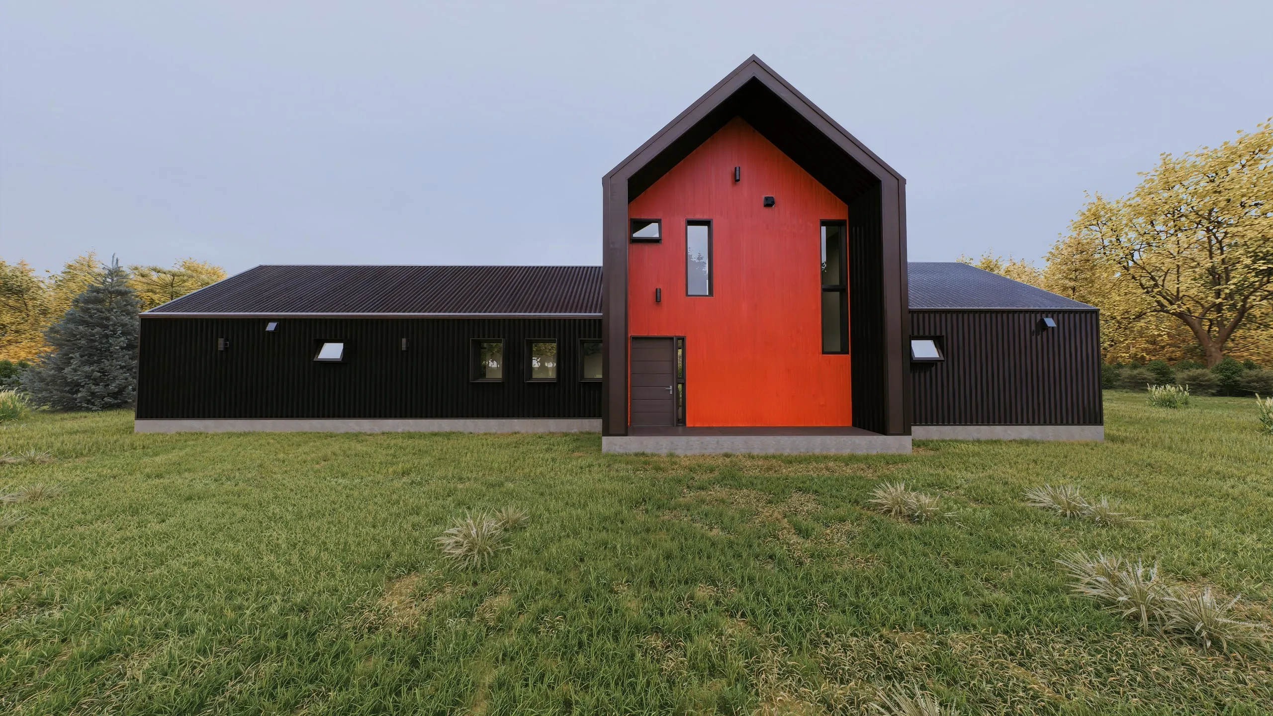 TIND-01 — fachada Rojo, vista 2