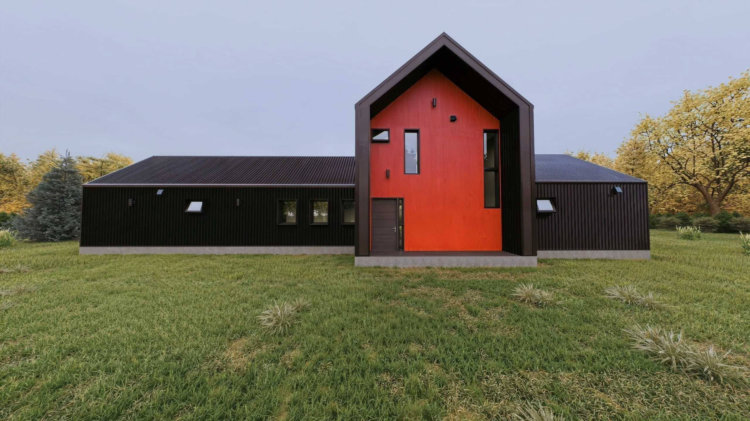 TIND-01 — fachada Rojo, vista 2