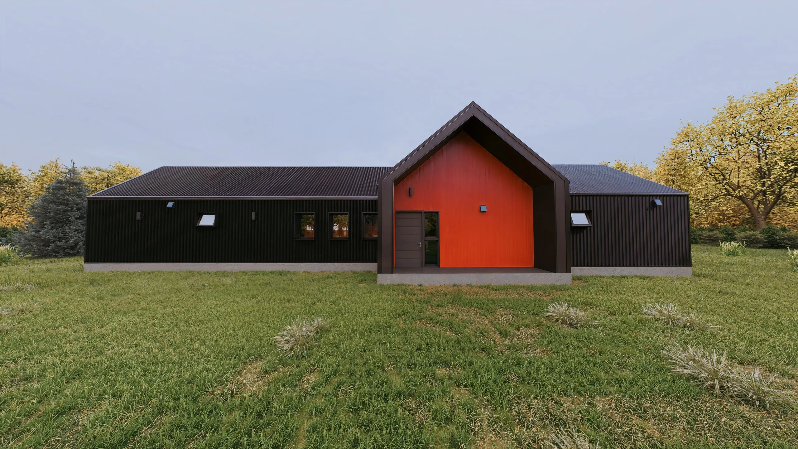 TIND-02 — fachada Rojo, vista 2