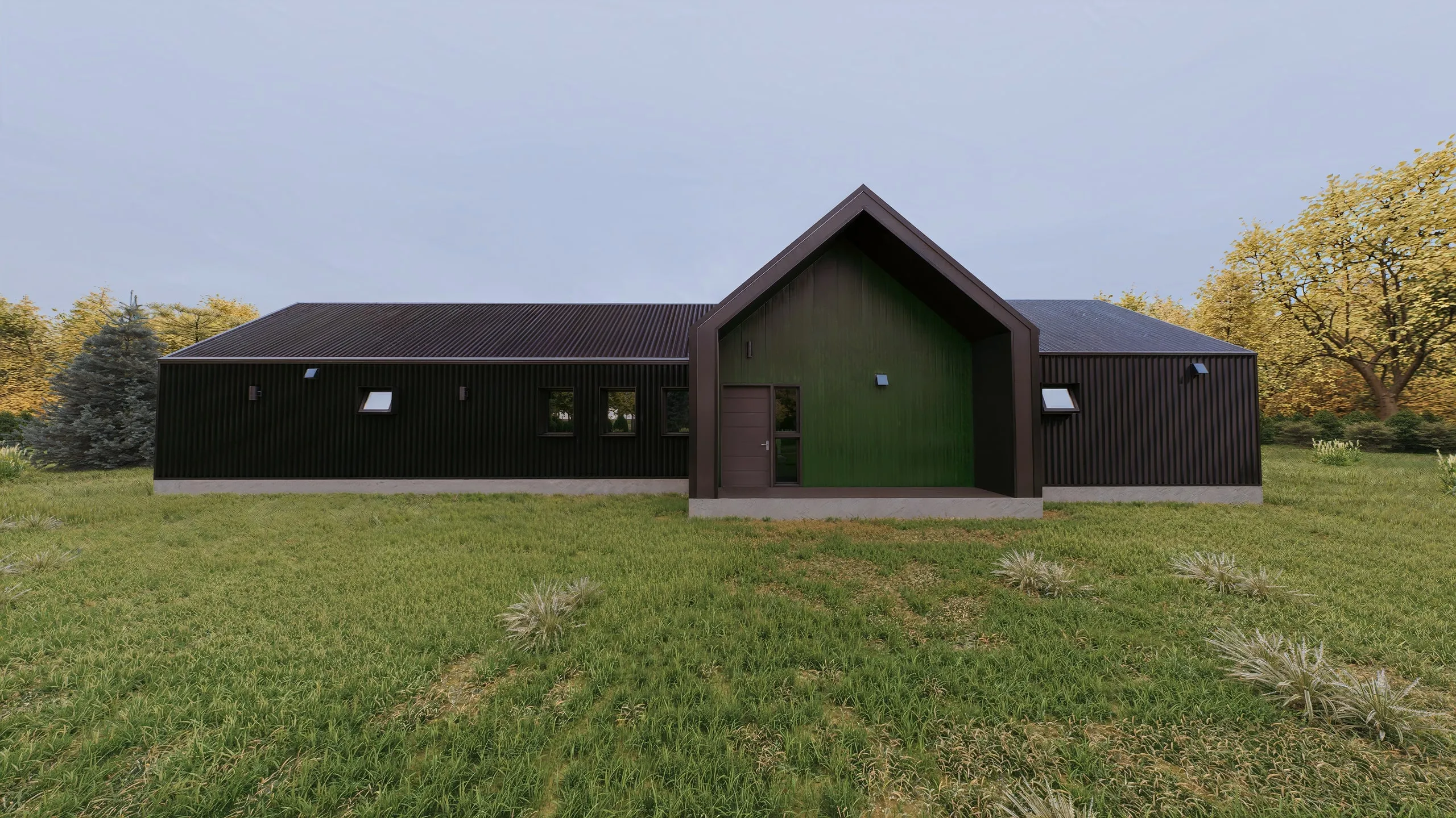 TIND-02 — fachada Verde, vista 2