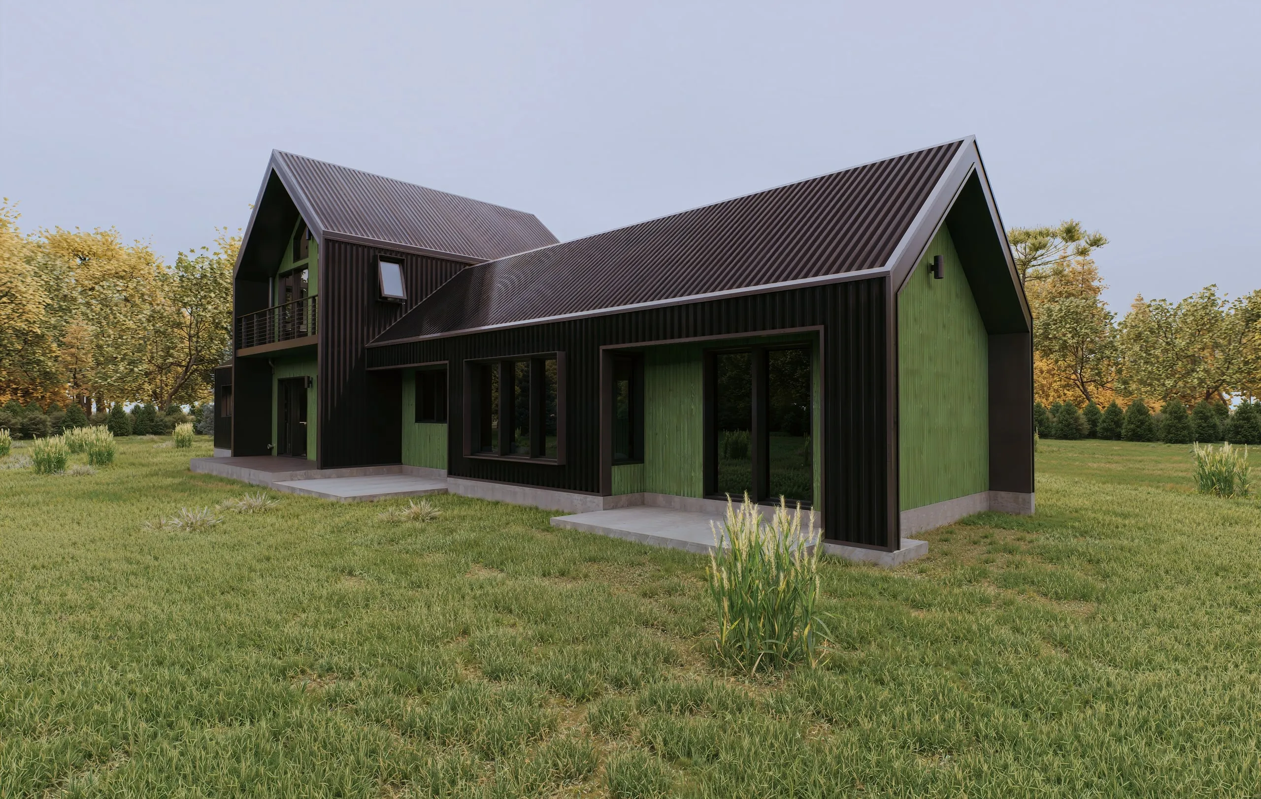 TIND-01 — fachada Verde, vista 4
